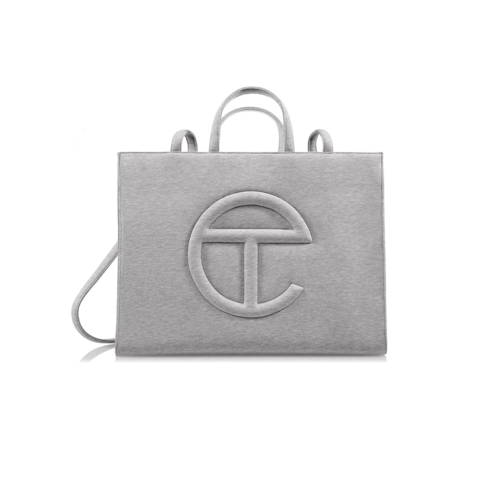 UGG x Telfar Large Fleece Shopper Tote- Grey (Luxury Travel Bag )